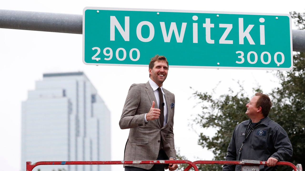 Big D: Dallas renames street Nowitzki Way to honor Dirk